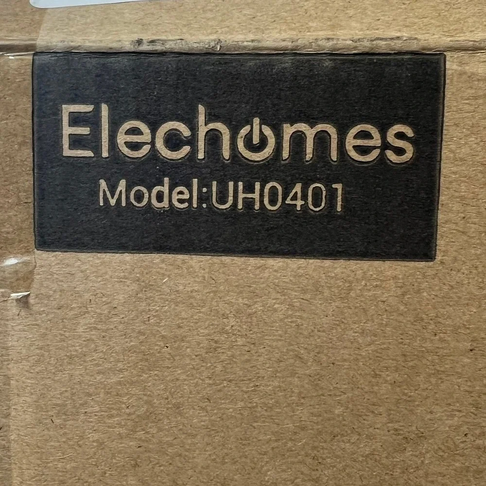 Elechomes Food Dehydrator UH0401 6-Tray Black New Digital Timer 400W